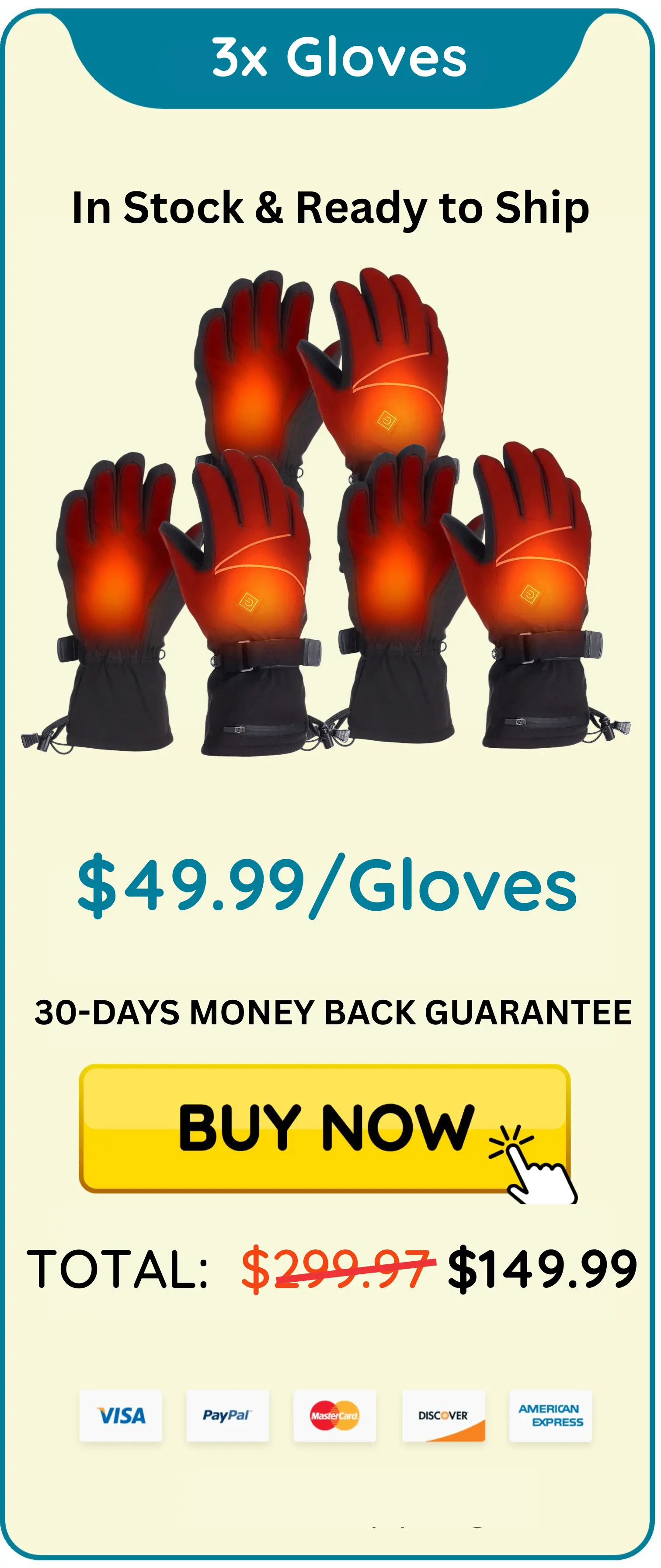 Hotjak Heated Gloves package 3