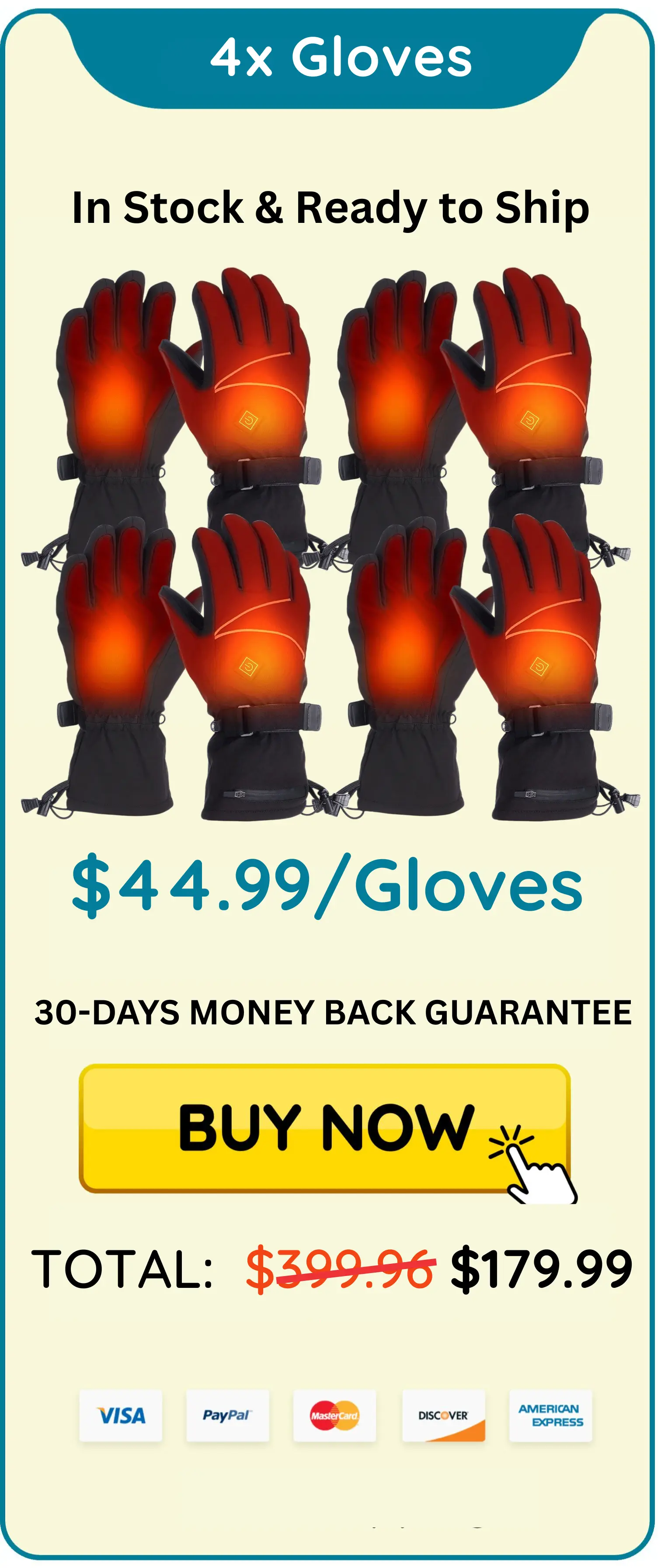 Hotjak Heated Gloves package 4